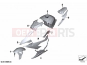 BMW Motorrad BMW 2022 S models S 1000 RR 19 (0E21, 0E23) Primed parts