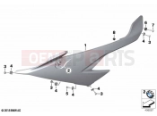 BMW Motorrad BMW 2022 S models S 1000 RR 19 (0E21, 0E23) Side trim panel 2