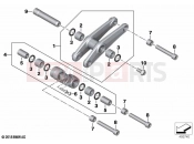 BMW Motorrad BMW 2022 S models S 1000 RR 19 (0E21, 0E23) Deflection parts 2