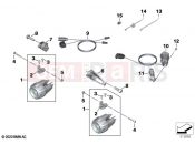 BMW Motorrad BMW 2022 S models S 1000 XR (0E41, 0E43) Retrofitting, LED additional headlight | Retrofitting, LED additional headlight