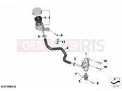 BMW Motorrad BMW 2022 S models S 1000 XR (0E41, 0E43) Brake master cylinder | Brake master cylinder