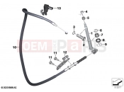 BMW Motorrad BMW 2022 S models S 1000 XR (0E41, 0E43) Clutch operator with lever | Clutch operator with lever