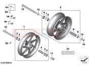 BMW Motorrad BMW 2023 S models S 1000 XR (0E41, 0E43) Forged wheels | Forged wheels