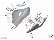 BMW Motorrad BMW 2023 S models S 1000 XR (0E41, 0E43) Engine spoiler | Engine spoiler