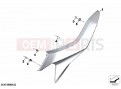 BMW Motorrad BMW 2021 S models S 1000 XR (0E41, 0E43) Rear side panel | Rear side panel