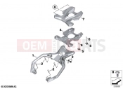 BMW Motorrad BMW 2021 S models S 1000 XR (0E41, 0E43) Topcase carrier