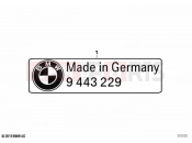 BMW Motorrad BMW 2021 S models S 1000 XR (0E41, 0E43) Signs 2