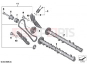 BMW Motorrad BMW 2021 S models S 1000 XR (0E41, 0E43) Camshaft Camshaft