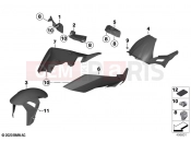BMW Motorrad BMW 2021 S models S 1000 XR (0E41, 0E43) Carbon parts 2