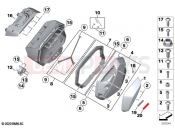 BMW Motorrad BMW 2021 S models S 1000 XR (0E41, 0E43) Single parts, touring case