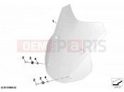 BMW Motorrad BMW 2021 S models S 1000 XR (0E41, 0E43) Windscreen 2
