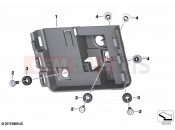 BMW Motorrad BMW 2021 S models S 1000 XR (0E41, 0E43) Bracket, control unit