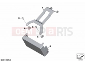 BMW Motorrad BMW 2021 S models S 1000 XR (0E41, 0E43) Bracket / height adapter battery | Bracket / height adapter battery