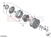 BMW Motorrad BMW 2021 S models S 1000 XR (0E41, 0E43) Clutch with drive plate