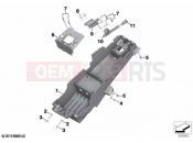 BMW Motorrad BMW 2021 S models S 1000 XR (0E41, 0E43) Rear carrier part 2