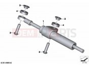 BMW Motorrad BMW 2021 S models S 1000 XR (0E41, 0E43) Steering damper 2