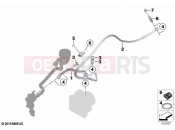 BMW Motorrad BMW 2021 S models S 1000 XR (0E41, 0E43) Brake lines, front 2 | Brake lines, front 2