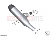 BMW Motorrad BMW 2021 S models S 1000 XR (0E41, 0E43) Sport silencer 2 2