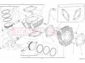 DUCATI 2015 Scrambler Icon CYLINDERS - PISTONS