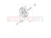 Triumph 2022 SPEED TRIPLE 1200 RS Front Wheel