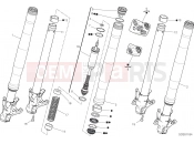 DUCATI STREETFIGHTER V2 FRONT FORK