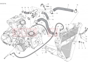 DUCATI STREETFIGHTER V2 COOLING CIRCUIT
