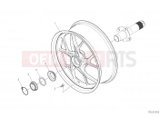 DUCATI STREETFIGHTER V2 REAR WHEEL