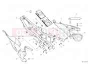 DUCATI STREETFIGHTER V2 REAR FRAME COMP.