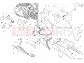 DUCATI STREETFIGHTER V2 FAIRING, RH
