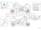 DUCATI STREETFIGHTER V2 POSITIONING PLATES [XST:JPN]