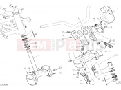 DUCATI Diavel 1260 S STEERING ASSEMBLY