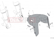 DUCATI Diavel 1260 S FRONT MUDGUARD