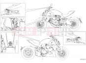 DUCATI Diavel 1260 S POSITIONING PLATES [XST:JAP]