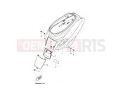 YAMAHA BWS 50 CW50 (5WWV) 2016 SIDE COVER