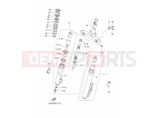 YAMAHA BWS 50 CW50 (5WWV) 2016 FRONT FORK
