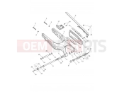 Triumph 2020 TIGER 800 XRX 855532 > Rear Swingarm