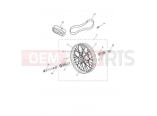TRIUMPH STREET SCRAMBLER Front Wheel