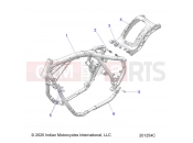 INDIAN CHIEF DARK HORSE 116 ALL OPTIONS (R01) (N23DMDBH) CHASSIS | CHASSIS, FRAME ASM. - N23DMDBH ALL OPTIONS (201254C)