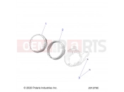 INDIAN CHIEF DARK HORSE 116 ALL OPTIONS (R01) (N23DMDBH) ELECTRICAL | ELECTRICAL, SPEEDOMETER - N23DMDBH ALL OPTIONS (201278C)