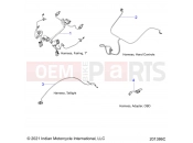 INDIAN 2023 CHIEFTAIN STANDARD 116 (R01) (N23TCBBB) ELECTRICAL | ELECTRICAL, WIRE HARNESS 2 - N23TCBBB ALL OPTIONS (201386C)