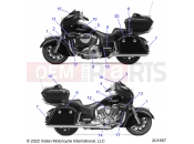 INDIAN 2023 ROADMASTER ALL OPTIONS (R01) (N23TRABB) BODY » BODY, EMBLEMS/DECALS - ALL OPTIONS (201857)