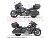 INDIAN 2023 ROADMASTER LIMITED ALL OPTIONS (R01) (N23TKABB) BODY | BODY, EMBLEMS/DECALS - N23TKABB ALL OPTIONS (201859)