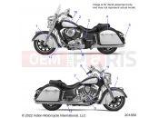 INDIAN 2023 SPRINGFIELD 111 ALL OPTIONS (R01) (N23THAAA) BODY » BODY, EMBLEMS/DECALS - ALL OPTIONS (201850)