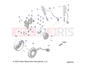 INDIAN 2024 CHIEFTAIN 111 ALL OPTIONS (R01) (N24TCBAA) ELECTRICAL » ELECTRICAL, IGNITION SYSTEM - ALL OPTIONS (200974C)