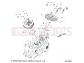INDIAN 2024 CHIEFTAIN 111 ALL OPTIONS (R01) (N24TCBAA) ENGINE » ENGINE, CYLINDER HEAD ASM. - ALL OPTIONS (200965C)