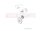 INDIAN 2024 SCOUT ALL OPTIONS (R01) - N24MSA00/MSB00/NSA00 ENGINE | ENGINE, STARTER MOTOR - N24MSA00/MSB00/NSA00 ALL OPTIONS (49INDIANSTARTER15SCOUT)