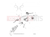 INDIAN 2024 SCOUT SIXTY ALL OPTIONS (R01) - N24MSA11/MSB11 STEERING » STEERING, HANDLEBAR ASSEMBLY, MIRRORS - ALL OPTIONS (201385)