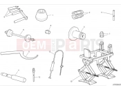 DUCATI 2024 Supersport 950  Workshop service tools (frame)