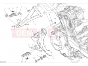 DUCATI 2024 Supersport 950  Right footrests