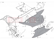 DUCATI 2024 Supersport 950  Left side fairings